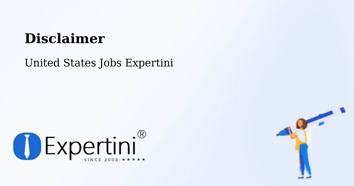 Disclaimer – Mountain View - United States Jobs Expertini