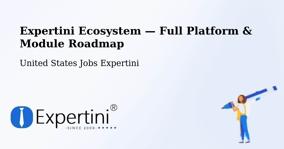 Expertini Ecosystem — Full Platform & Module Roadmap – Mountain View